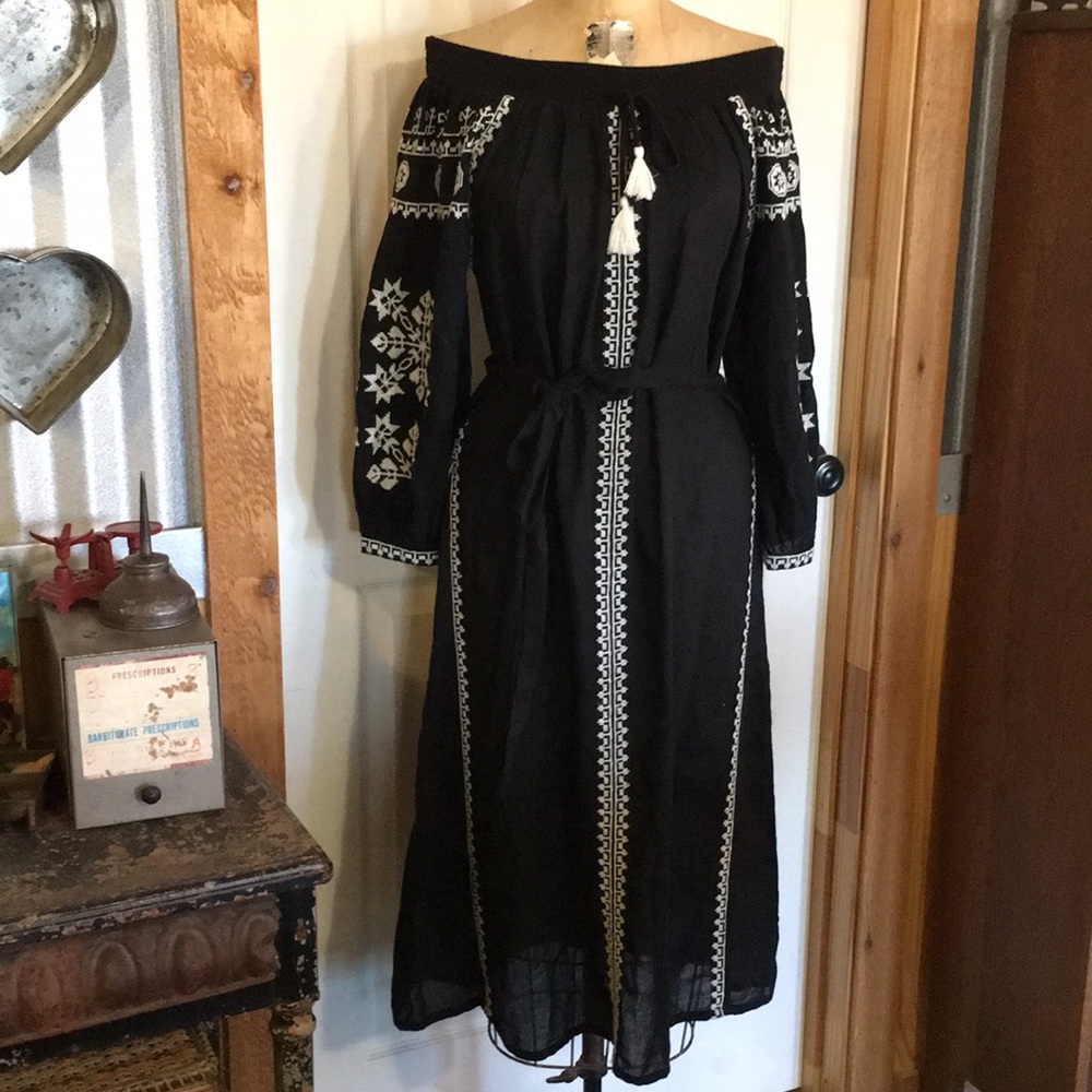 Mango boho dress